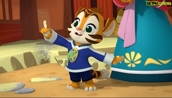Alan Kim Instagram - I am honored to be part of #mickeyfunhouse and I was happy to introduce the traditional Korean ”doljabi”. Thank you so much! @disneyjunior @disneychannel @hulu #돌잡이 #한국호랑이 #한복 Episode Title: (#2-25) “The What About Me Birthday”