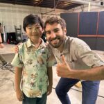 Alan Kim Instagram - @pawpatrolmovie Epk interview with amazing food and i got to meet the director, who was very nice! I even got a cookie! 🤤😂 @paramountplus @pawpatrol #pawpatrol #pawpatrolmovie