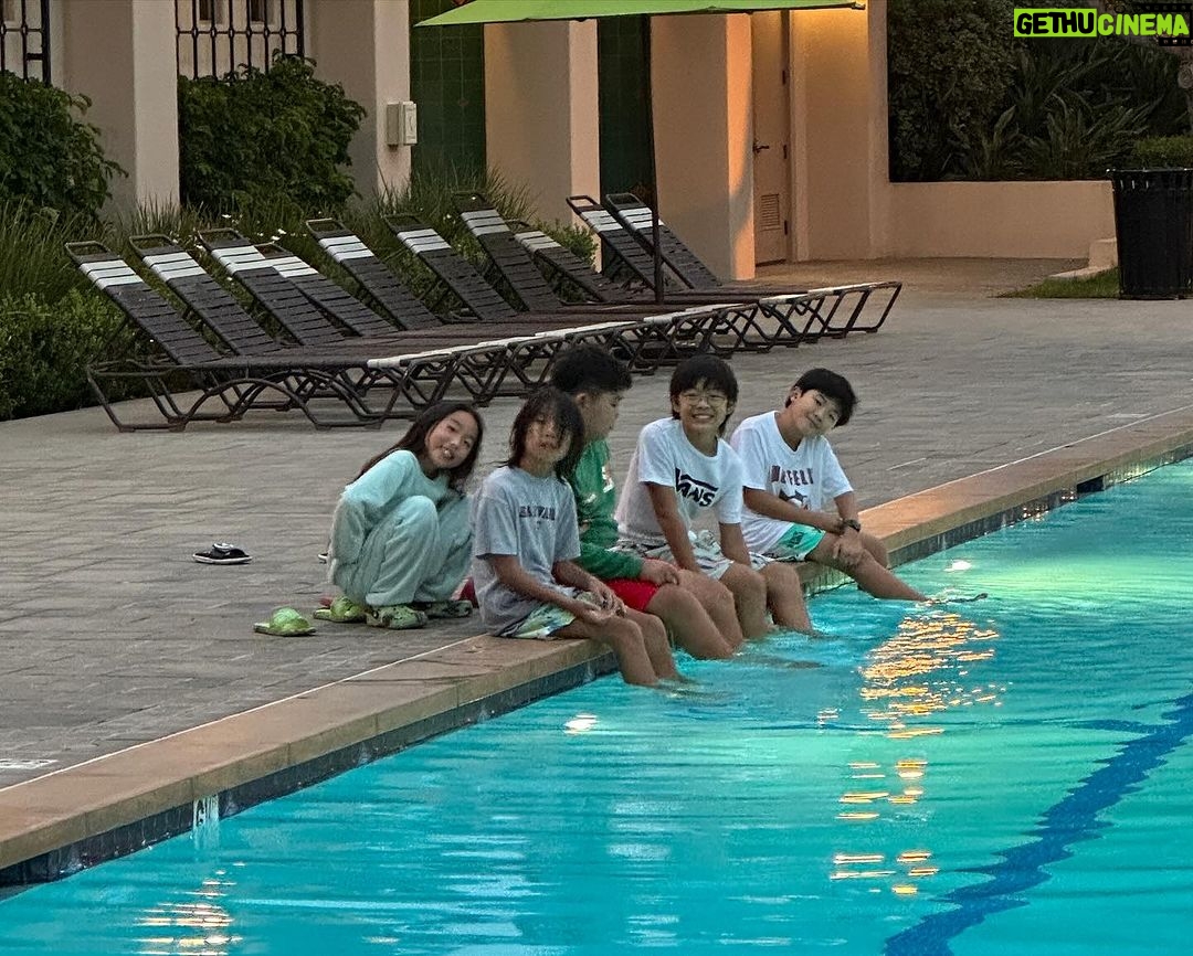 Alan Kim Instagram - Happy birthday to one of my bffs. Laila! 🩷❤️It was so fun at Knotts berry farm! 👍🏻👍🏻Also one of my Bffs Timothy’s birthday was last month! The pool party was also so much fun! Thank you so much for being my friends and inviting me to these fantastic birthday parties!! ❤️🩷😂