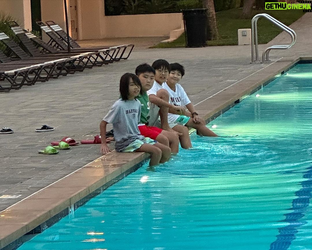 Alan Kim Instagram - Happy birthday to one of my bffs. Laila! 🩷❤️It was so fun at Knotts berry farm! 👍🏻👍🏻Also one of my Bffs Timothy’s birthday was last month! The pool party was also so much fun! Thank you so much for being my friends and inviting me to these fantastic birthday parties!! ❤️🩷😂