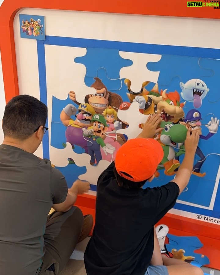 Alan Kim Instagram - Thank you for inviting me! We had a great time!! Soooo fun!! It was so much more fun because Christina @agentoh and Alex @alex4chang was there! Nintendo is really amazing!🎮 @nintendoamerica #nintendo #nintendoswitch #summerofplay Santa Monica Place
