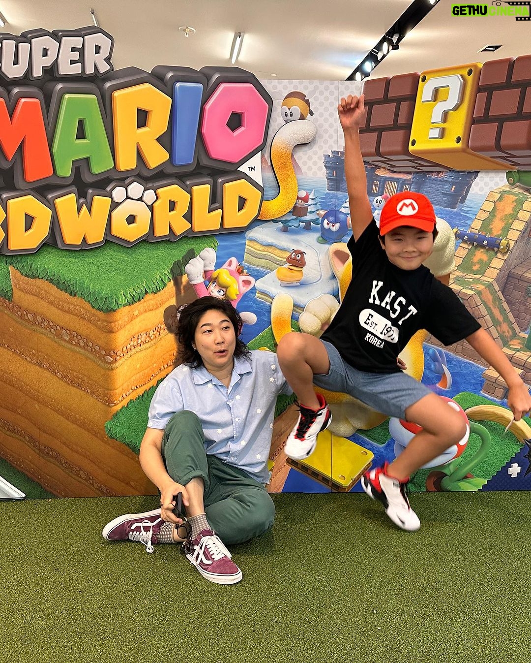 Alan Kim Instagram - Thank you for inviting me! We had a great time!! Soooo fun!! It was so much more fun because Christina @agentoh and Alex @alex4chang was there! Nintendo is really amazing!🎮 @nintendoamerica #nintendo #nintendoswitch #summerofplay Santa Monica Place