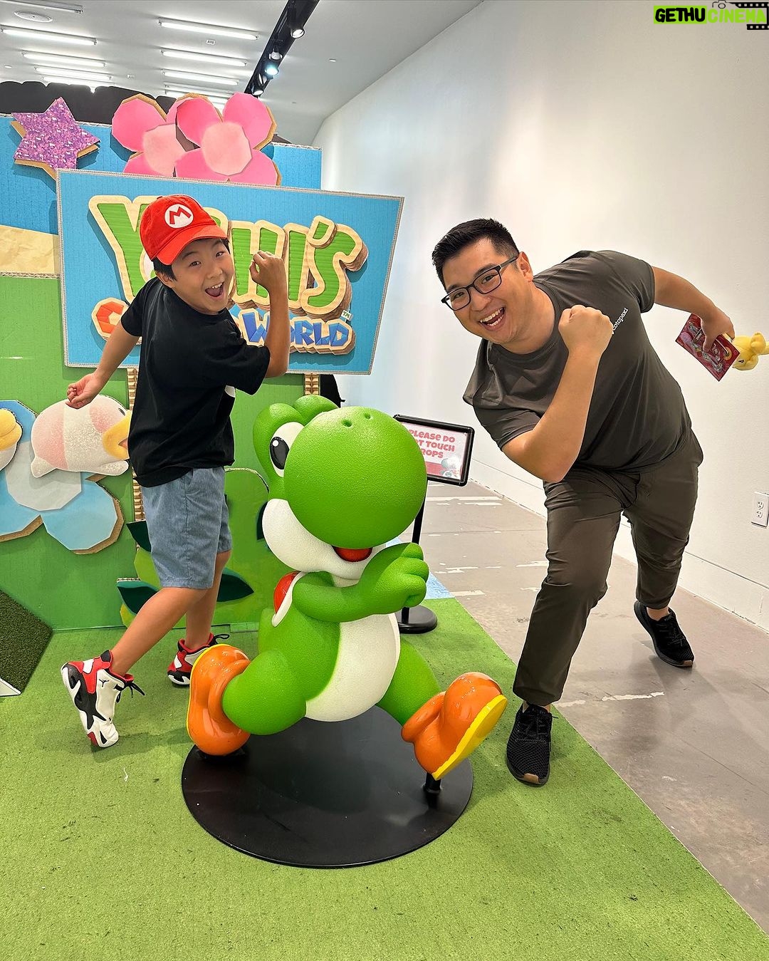 Alan Kim Instagram - Thank you for inviting me! We had a great time!! Soooo fun!! It was so much more fun because Christina @agentoh and Alex @alex4chang was there! Nintendo is really amazing!🎮 @nintendoamerica #nintendo #nintendoswitch #summerofplay Santa Monica Place