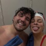 Alanis Desilets Instagram - Les moments de sport avec mon amour - mes prefs. Y'a quelque chose de fort dans le fait de prendre soin de nous-même, mais ensemble. On entend souvent le manque de temps comme excuse pour ne pas bouger ou pour ne pas prendre le temps de prendre soin de son couple. Un classique! Life hack: combine les deux! Bouger avec la personne que t'aime (lover ou ami.e.s) c'est la clef selon nous. ❤️ Merci @sportsexperts.lavalrepentigny de nous permettre de se retrouver.