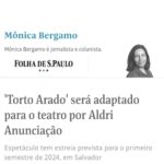 Aldri Anunciação Instagram - "Torto Arado" nos palcos brasileiros em 2024. #teatrobrasileiro #teatronegro #tortoarado Salvador, Bahia, Brasil - SSA