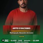 Aldri Anunciação Instagram - *Role pro lado... e veja que encontro incrível! *Você vai perder? Multishow 02/04 às 7:30 Horários alternativos: 03/04 às 11:17 ou 06/04 às 8:30 E na sequência fica disponível na Globoplay.. #arte #antirracismo #bate-papo #descontração #teatro #literatura #pensadores #pensadoras #artistas #multishow #trace #tracetrends #Globoplay