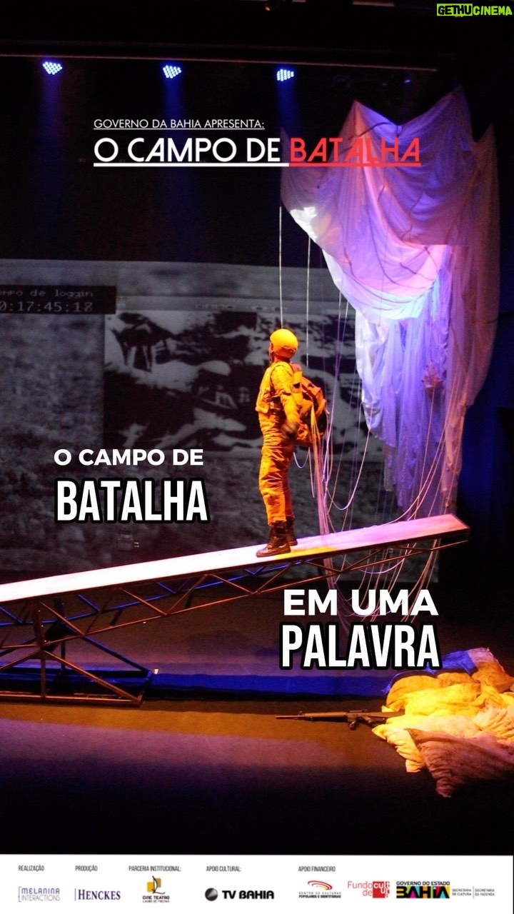 Aldri Anunciação Instagram - Pedimos para o nosso público de Camaçari-BA definir o espetáculo em uma palavra e essas foram as respostas! ☝️😁 E para você, qual palavra define? Comenta aqui! 💬 E se você ainda não assistiu, corre para garantir seu ingresso! 😉 🎭 Cine Teatro Lauro de Freitas 📅 22 e 23 de setembro o | 19h 🎟️ R$20 (inteira) | R$ 10(meia) | R$29 (casadinha) . Centro Cultural SESI Casa Branca - Salvador 📅 29 e 30 de setembro o | 19h 🎟️ R$20 (inteira) | R$ 10(meia) | R$29 (casadinha) . ➡️Ingressos à venda no Sympla: Clica no link da bio e garanta o seu lugar agora! . #teatro #ocampodebatalha #guerra #aldri #danilocairo #teatrobaiano #bahia #camacari #cidadedosaber #espetaculo