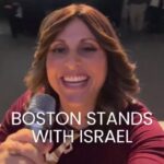 Aleeza Ben Shalom Instagram - Thank you Boston for making my night in your city so incredible! #westandwithisrael #jewish #jewishdating #jewishmatchmaking #judaism #israel #boston