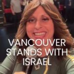 Aleeza Ben Shalom Instagram - Thank you Vancouver for making my night in your city so incredible! #westandwithisrael #jewish #jewishdating #jewishmatchmaking #judaism #israel #vancouver