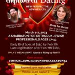 Aleeza Ben Shalom Instagram - 🌟 Save the date! ❤️Saturday Night Special: Meet Aleeza Ben Shalom, star of the Netflix series 'Jewish Matchmaking.' 🎬 ✨Join the Jewish Community of Edison/Highland Park for an unforgettable weekend of empowered dating at the 'New Perspective, New Results' Shabbaton with Rabbi Yisroel Bernath, 'The Love Rabbi,' on March 1-2, 2024. 🕍 A Shabbaton tailor-made for Orthodox Jewish professionals aged 27-43. Don't miss out on this exclusive opportunity to connect and find meaningful relationships. 🚨 Early Bird Special $150 until Feb 7th. Late registration $180 after Feb 7th. Act fast, space is limited! 💫 Secure your spot now: TINYURL.COM/EDISONHPSHABBATON24 Payment via Venmo: @Lori-Caplan-1 or Zelle: Lsbc1211@gmail.com. For more info, contact hpsinglesevent@gmail.com. See you there! 🤝🔥