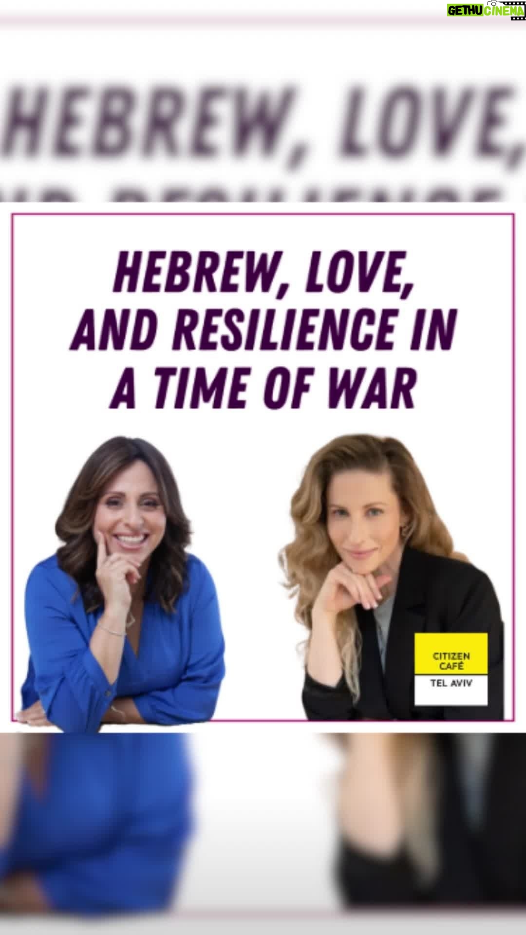 Aleeza Ben Shalom Instagram - Hebrew, love, and resilience in a time of war 🇮🇱 Excited to be back on Tel Aviv Unplugged for a special episode! Reflecting on the impact of crises on matchmaking and relationships during turbulent times, I delve into the exceptional strength Israelis demonstrate while navigating daily life amid ongoing challenges. Emphasizing the significance of language, particularly Hebrew, in sustaining connections during these trying periods. Join me for this insightful conversation! Visit the link below for the full podcast⬇️ https://www.citizencafetlv.com/podcast/aleeza-ben-shalom-special/ @tamarpross #podcast #Israel #jewishmatchmaking #telaviv