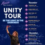 Aleeza Ben Shalom Instagram - 💫 Kicking off my Unity Tour Monday, November 20th in Toronto! 🚀 Join me on my mission to 'Be the Light in the Darkness' during these dark times. 💞 Our goal is not just find love but spread positivity, ignite connections, and be a guiding light in every corner. 🎟️ Tickets on sale now. Hope to see you in a city near you! Check out the link in my bio for tickets or visit www.aleezabenshalom.com/events #AleezaBenShalomLive #Unitytour #JewishMatchmaking