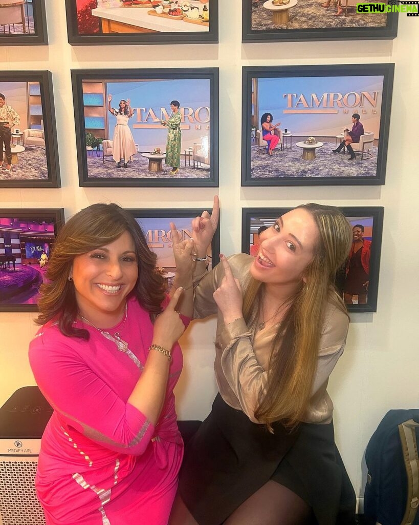Aleeza Ben Shalom Instagram - Honored to support my friend @aleezabenshalom on the @tamronhallshow! Can’t wait for you all to see it on Monday!🩷✨ #tamronhallshow #jewishdating #jewish #dating #matchmaking