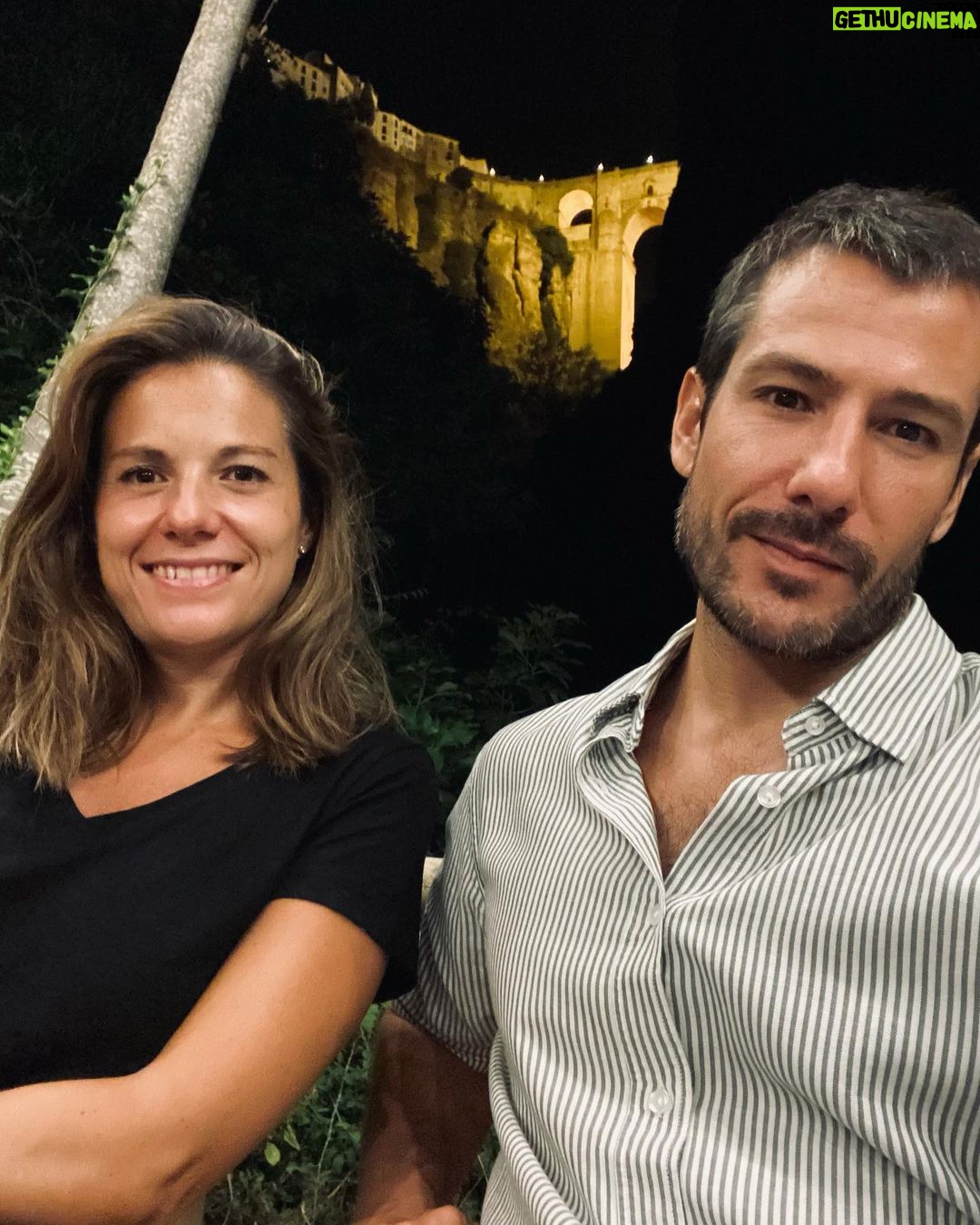 Alejandro Albarracín Instagram - Cenando aquí Ronda - Andalucia