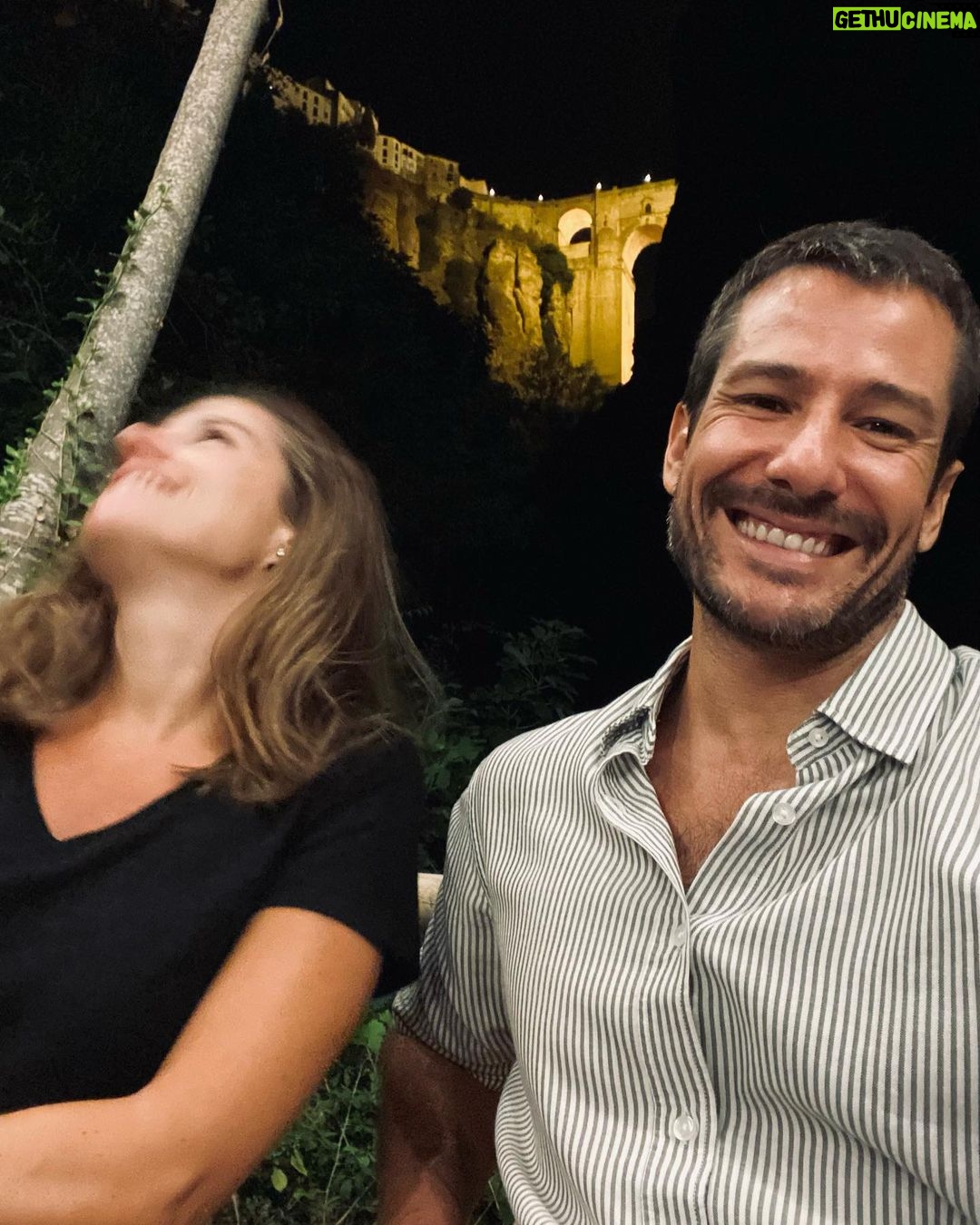 Alejandro Albarracín Instagram - Cenando aquí Ronda - Andalucia
