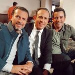 Alejandro Ávila Instagram - Un trío de tres jajaja! Que gusto coincidir! @manedelaparra @udelatorre_b #actors #actores #México