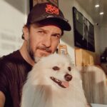 Alejandro Ávila Instagram - Una con mi #angelito en la tierra #coco🐺 #angeldog #life #happy
