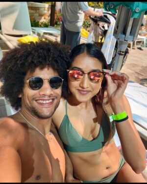 Alex Caceres Instagram - Wonderful stay at the @hardrockholly with my lovely wife @yah_sweetheart