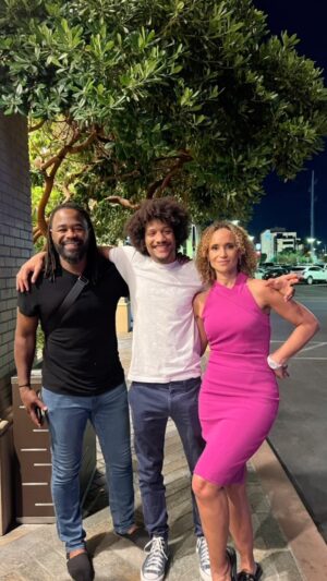 Alex Caceres Instagram - Always good to be with good people, cuz it’s a long way there. @sugarashadevans @kbheat @zencocco @yah_sweetheart thank you!