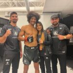 Alex Caceres Instagram - Extremely proud to have been a part of @i_am_here_now_alex corner. What a performance he put on and shout out to his opponent that made this a fun fight! Time to give Alex a guy ranked ahead of him! #miami stand up. Great fight and great corner work by Enrique Coco! UFC APEX