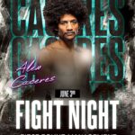 Alex Caceres Instagram - The co-main event of the evening @i_am_here_now_alex is ready to go ‼️👊🏼 UFC APEX