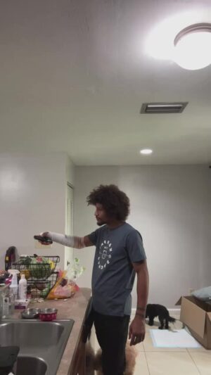 Alex Caceres Instagram - Flaxseed crackers and talking b.s.