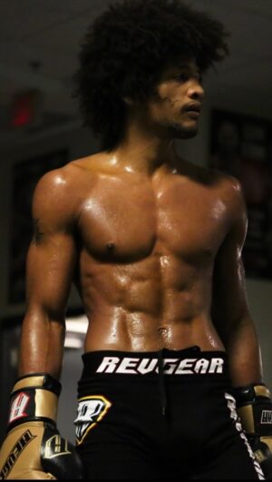 Alex Caceres Instagram - Soft to your partner, hard in the cage. ☯️🧘🏾👊🏽

🤔😅Wait..that sounds wrong, but u know what we mean! #Balance 

MMA fighter & #15 in the UFC featherweight rankings @i_am_here_now_alex explains his views on relationship. 

Tune into Ep.132 as they talk about:
🤕New injury & desires for top 10 opponent,
🌱Going from introvert to extrovert,
🎤Karaoke bars w/wifey, 
🐻animal instincts Vs human instinct,
🍴bully mentality of eating animals,
☯️Ying yang-masculine & feminine energy,
🖋️poetry writing hopeless romantic, 
👊🏽Martial arts Vs. Fighting, 
😃Harnessing the “happy” fighter,
& MUCH MORE!
-
🎥/🎨 @airmediaproductions 
🎚 @djzole 
🎛 @tomorrowkidsofficial 
🎙 @ashleemma 
-
*Link in bio*👂🏽
(& available  everywhere podcasts are streamed!) 
-
FOR EXCLUSIVE CONTENT➡️ Head over to www.UFCFIGHTPASS.com & catch your real fan questions, answered on the world’s premiere combat sports streaming service!! 
-
#SexAndViolenceWithRebelGirl 🎙💋
#UFC #MMA #BruceLeeRoy #AlexCarceres #PlantBasedAthlete FoodFlo #Vegan #VeganAlthlete #PlantStrong #meatfreeathlete #crueltyfree #PoweredByPlants #VegansOfIG #vegansofinstagram #veganlifestyle