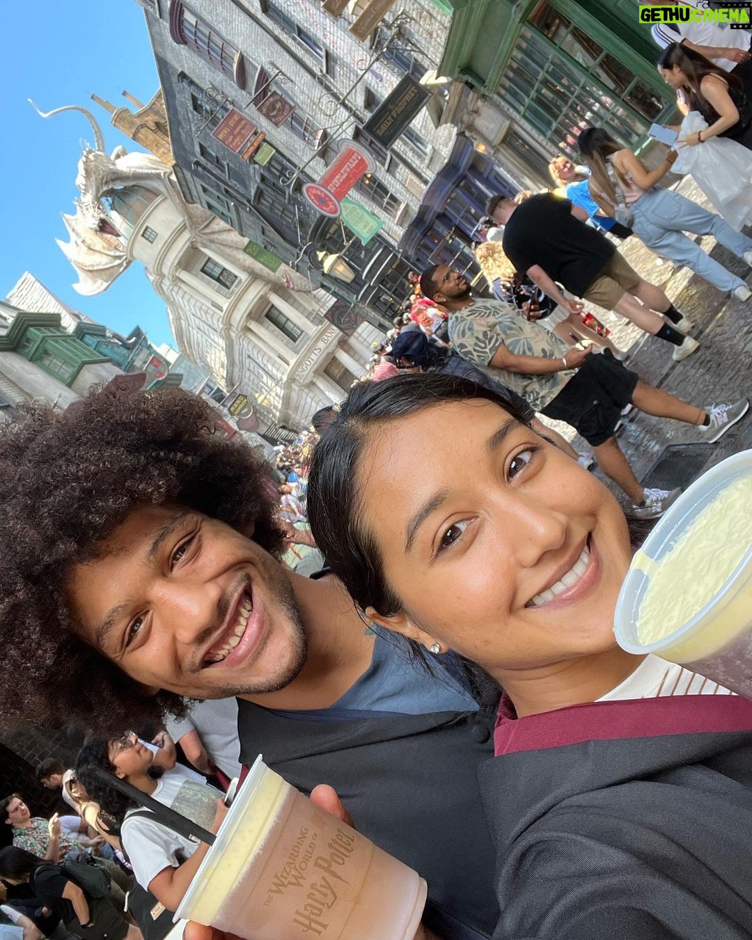 Alex Caceres Instagram - ✨ Universal Studios and Islands of Adventure ✨ Let’s Live, Love, and Adventure. Happy Early Birthday to my Alex 🥳 I love you! I can’t believe we did Dr.Dooms Fearfall 😨Let’s keep making everything an adventure 😘♥️