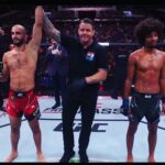 Alex Caceres Instagram - First I would like to thank my wife and teammates @zen_ronin_ and @themmalab, my managers @firstroundmgmt, as well as the @ufc for the opportunity. Tonight wasn’t my night, i broke my forearm blocking a head kick in the first round and tried my best to win even through the pain. Hats off to @knockoutcancer for a grate fight
