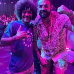 Alex Caceres Instagram - Had great time catching some fights at @karatecombat and got to see some friends and my coach form tuff #gsp don’t forget to checkout the link below. http://Wearkp.com