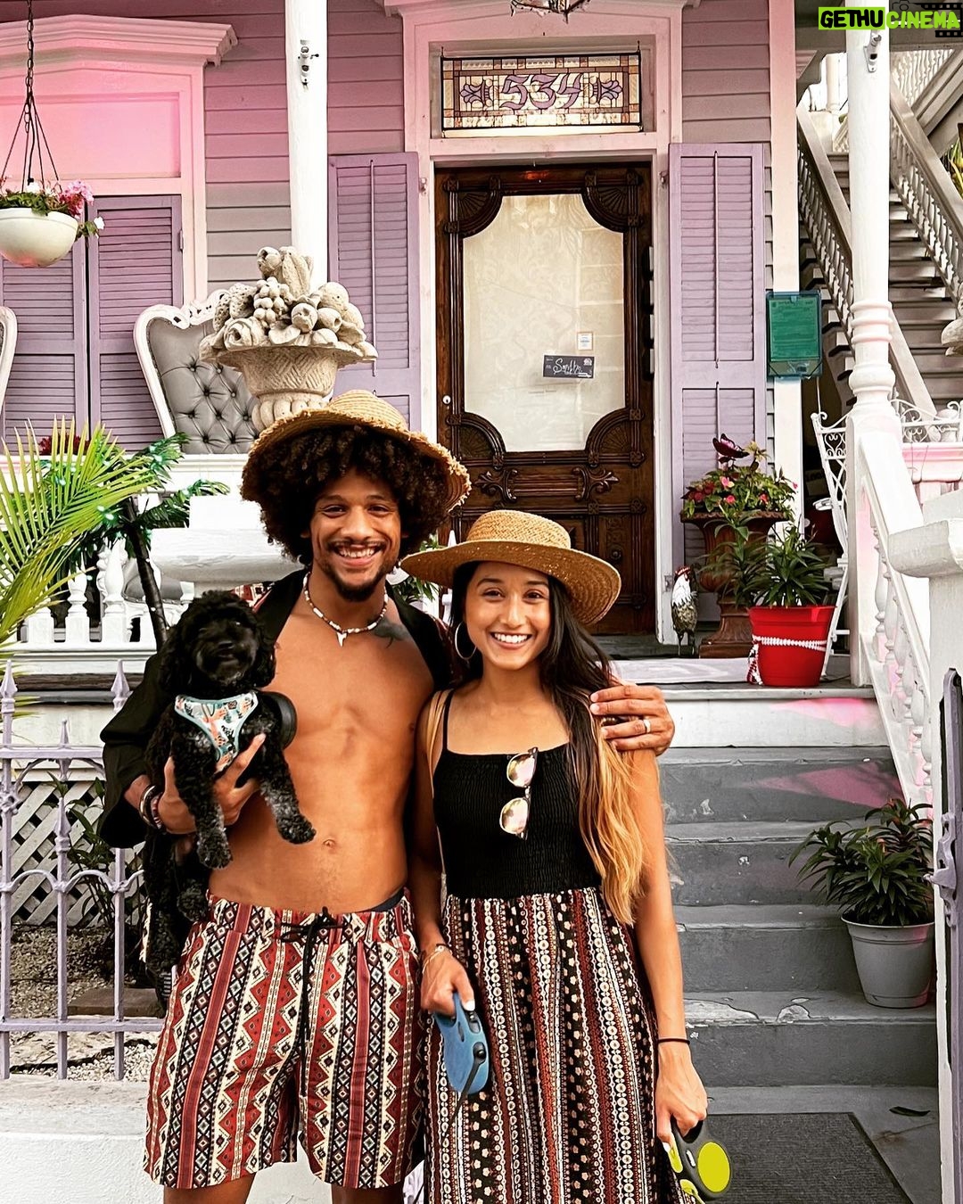 Alex Caceres Instagram - Puppy vacations😁 Old Town Manor Key West
