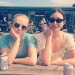 Alexa Davies Instagram - We met as teenagers, almost children, and today we celebrate her 30th birthday. How lucky am I to have the most wonderful woman to call my best friend. Here’s to lunch time sessions. Here’s to “well I’m paying for her”. Here’s to euphoria cappuccino’s. Here’s to 24 hour shut ins. Here’s to camel. Here’s to Groucho. Here’s to l’eto. Here’s to you. Forever my brunette, forever my ‘Rachel’, forever my pea. Love you @cescadolan