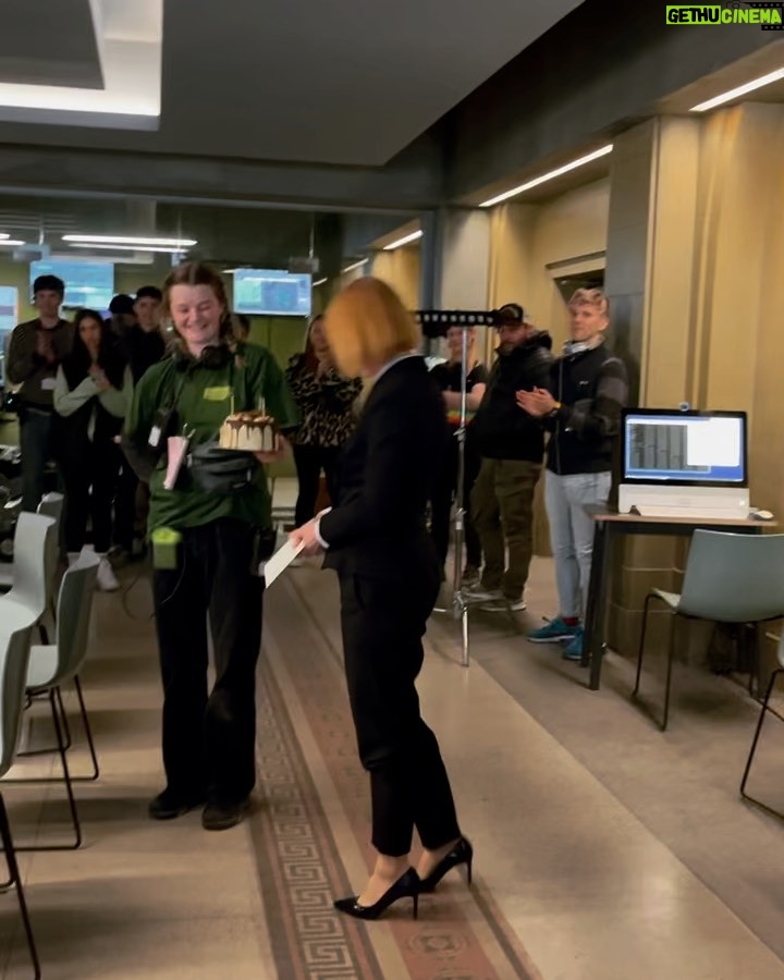 Alexa Davies Instagram - Cobra Rebellion Thursdays 9pm on Sky and available on NowTV now! I say this all the time but I looooove working on Cobra and I looooove working for @newpicturesltd. Quick breakdown 1. Just trying to look like a cool girl in my trailer 2. Janes birthday! There was cake! 3. Our Lady and saviour with the best team around. 4. Briefing the PM is easier in uggs. 5. Not a very good shot of the coolest set this series but I needed a picture of the cool Star Wars doors. Watch it so we can make more.