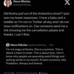 Alexa Nikolas Instagram - Protect Survivors. Not predators. Always and forever. #kesha