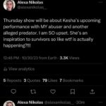 Alexa Nikolas Instagram - Wow Kesha…😭 See you all Thursday on YouTube :(
