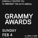 Alexa Nikolas Instagram - 🚨PROTEST @recordingacademy FEB 4th 12:30-4:30PM 🪧💋 It’s time to turn down the music and listen to the SURVIVORS of this industry! POWER TO SURVIVORS✊ *Google the lawsuits that have recently been filed against the @recordingacademy Changed the Grammy Award to a megaphone to amplify all survivors voices! #eatpredators #powertosurvivors #survivorpower #survivorsunited