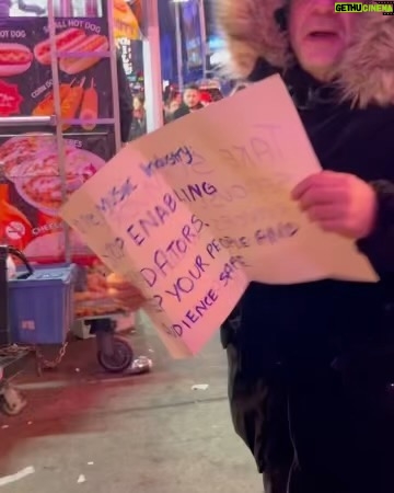 Alexa Nikolas Instagram - @bassnectar our version is WAY better. POWER TO SURVIVORS! Shoutout to the INCREDIBLE survivor and her dad that protested his show tonight. We all wish we lived closer to protest tonight! SURVIVORS UNITED WILL NEVER BE DIVIDED! βπͺ§β€οΈβπ₯