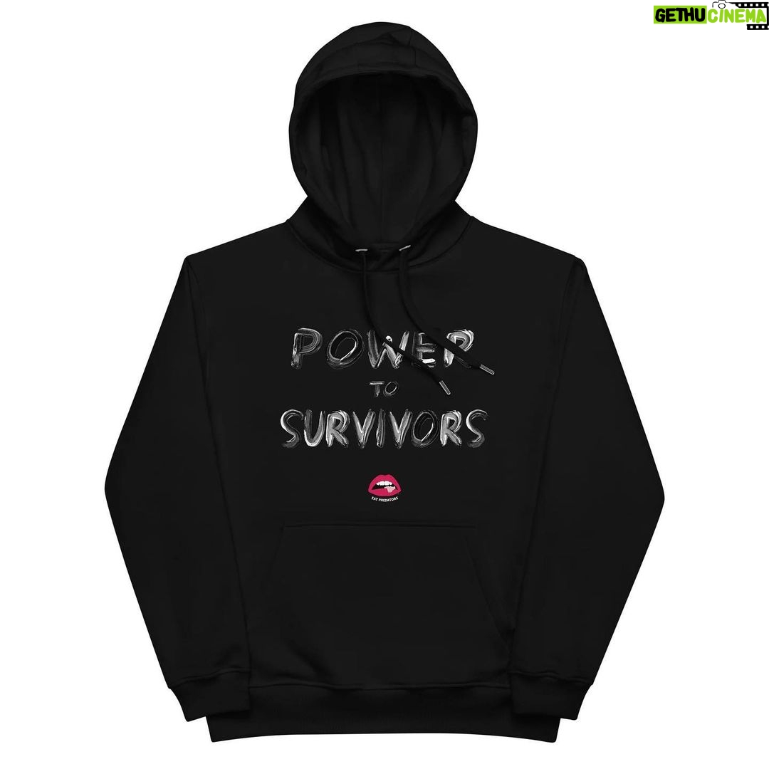 Alexa Nikolas Instagram - 20% off everything in the store today only to spread awareness for Survivors everywhere. New merch up as well. Thank you all for the support! ❤️🔥✊ www.eatpredators.com