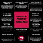 Alexa Nikolas Instagram - 🚨PROTEST GUIDELINES for Eat Predators @ Scientology tomorrow! Please read and follow the guidelines if you will be physically present. Here we goooooo✊🪧💋 The LIVE stream will be up on the channel. ❤️‍🔥