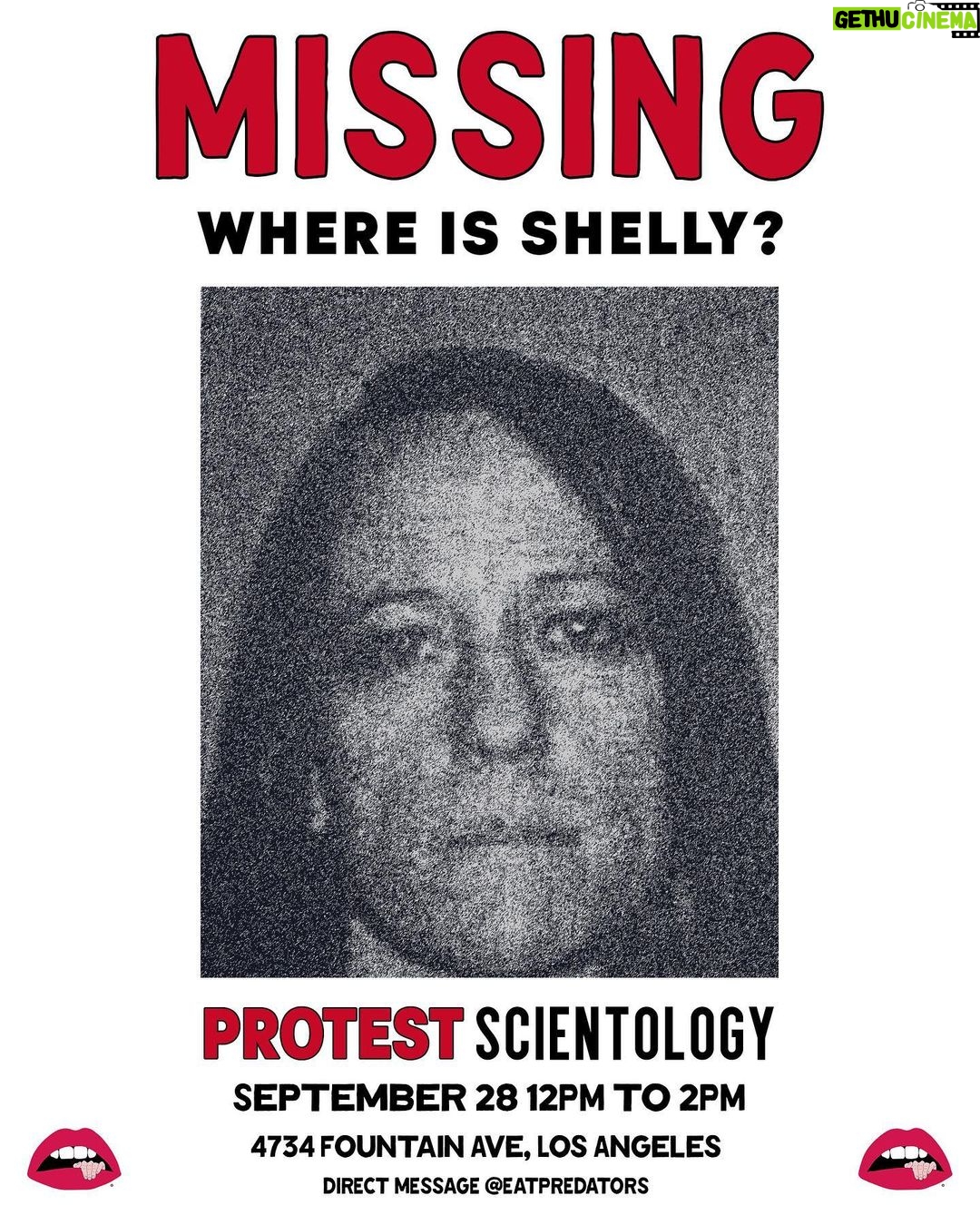 Alexa Nikolas Instagram - Protesting @ Scientology September 28th 12-2PM ✊🪧 please share!!!! #whereisshelly
