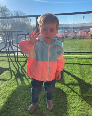 Alexandra Giroux Instagram - 😍 Mon petit tombeur 😍