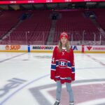 Alexandra Giroux Instagram – Rêve devenu réalité grâce @cibc ! Rêve dont je ne connaissais pas l’existence avant d’être montée sur la patinoire des @canadiensmtl au Centre Bell… le « feeling » est incroyable 🤩 ❤️