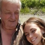 Alexandra Giroux Instagram - Papi… je t’aime inconditionnellement🕊️ j’ai pu être dans tes bras jusqu’à la dernière seconde 🤍 Tu es le premier homme de ma vie 🥺 Veille sur nous de là-haut 💔