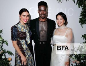 Alexandra Turshen Instagram - Thank you @roseinc for having us! What a fabulous evening celebrating a beautiful mission and all of your incredible products. (I’m obsessed with the cream blush!! It’s perfection!!😚) #roseinc #partnertrack #netflix