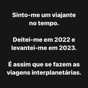 Alexandre da Silva Instagram - Sendo assim um bom 2023, espero eu e muitos de vocês!