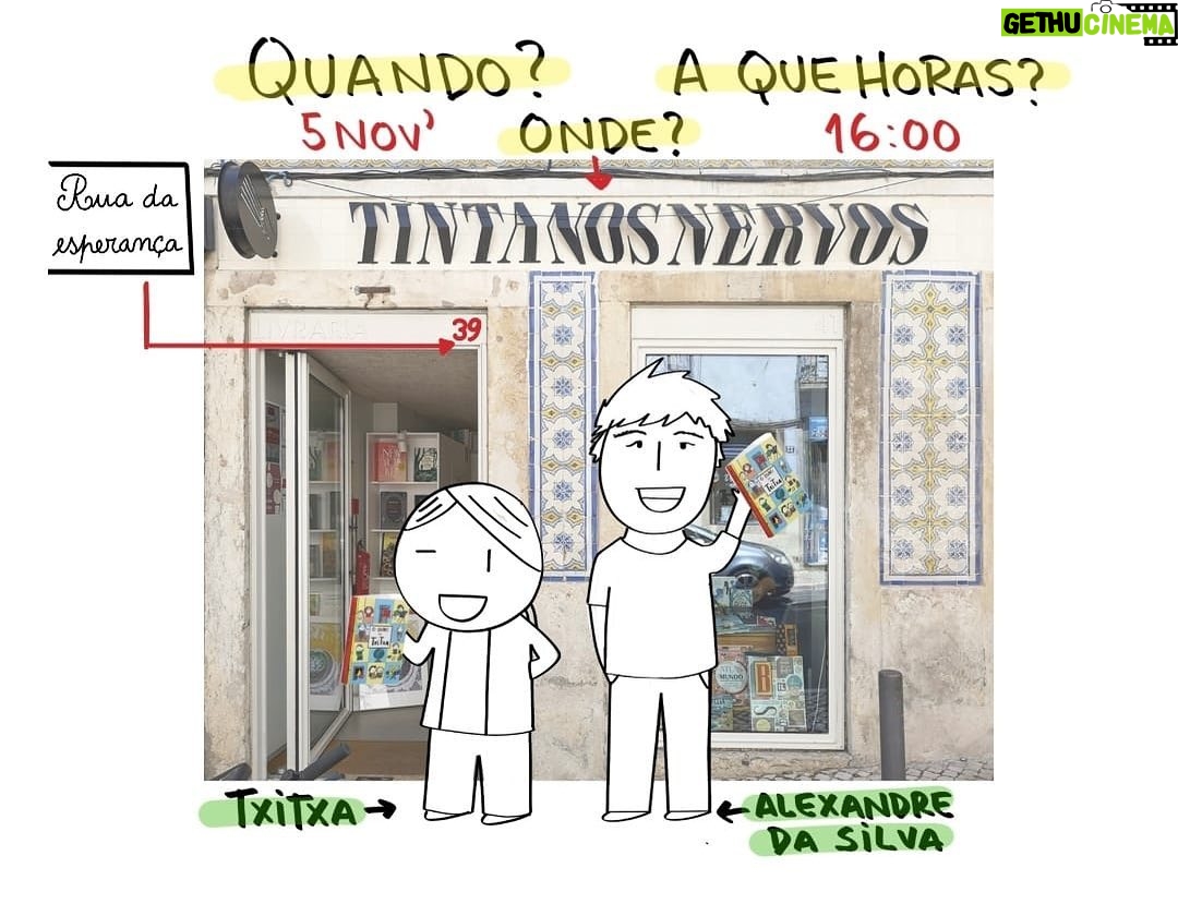 Alexandre da Silva Instagram - Uma honra fazer parte desta bonecada que tanto representa a comunidade escolar ! É já amanhã e lá estarei em carne e osso para falar com a responsável por esta brincadeira, a menina @txitxaslife ao vivo e a cores ! Aparece e compra a tua prenda de natal, fica a sugestão ! #txitxaslife Tinta nos Nervos
