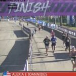 Alexia Ioannides Instagram - Dying on the inside 🫶 #longbeachhalfmarathon Scroll to see some strangers who inspired me along the way. Including a child who probably got a very similar time to me. Fr tho this race was so fun and I’m proud of myself for how much I’ve grown as a runner over the past couple years✨🎊
