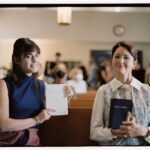 Alexia Ioannides Instagram - Jesus Revolution bts by @brentmccorkle ♥︎ in theaters now!