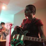 Alexis Floyd Instagram - #halloween p3: ‘More Alive’ BTS cont. 🎶🎥🧟‍♀️ catch the #musicvideo & fundraiser for @alifeinthearts on YouTube💚 stream the single on @applemusic // @spotify // all digital music platforms 💛 #morealive #lifeinthearts #unionstrong 📸: @dicerose_film