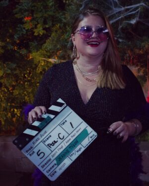 Alexis Floyd Instagram - More Alive BTS p2 🎶🎥🧟‍♀️

watch the #musicvideo // join our fundraiser for the Entertainment Communtiy Fund over on YouTube 💚

#morealive #lifeinthearts #unionstrong 

📸: @dicerose_film and @you_are_my_canvas